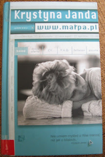 Krystyna Janda www.małpa.pl okładka książki