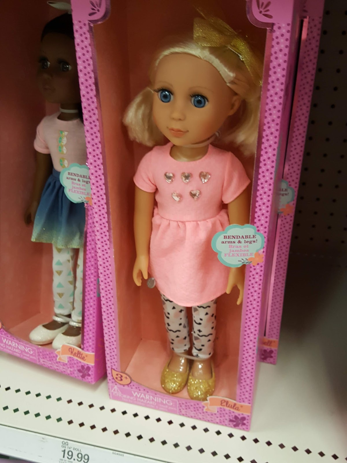 The One Sixth Scale Dollhouse A visit to Target...Glitter Girls