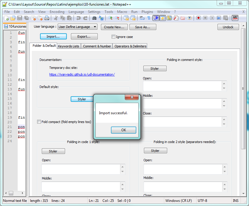 Notepad++ Manual Latino