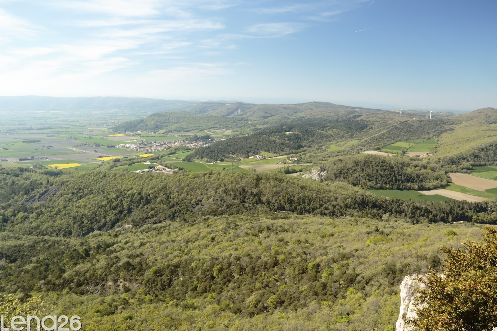 Balades en DrômeArdèche Pont de Barret la montagne Ste Euphémie (Drôme)