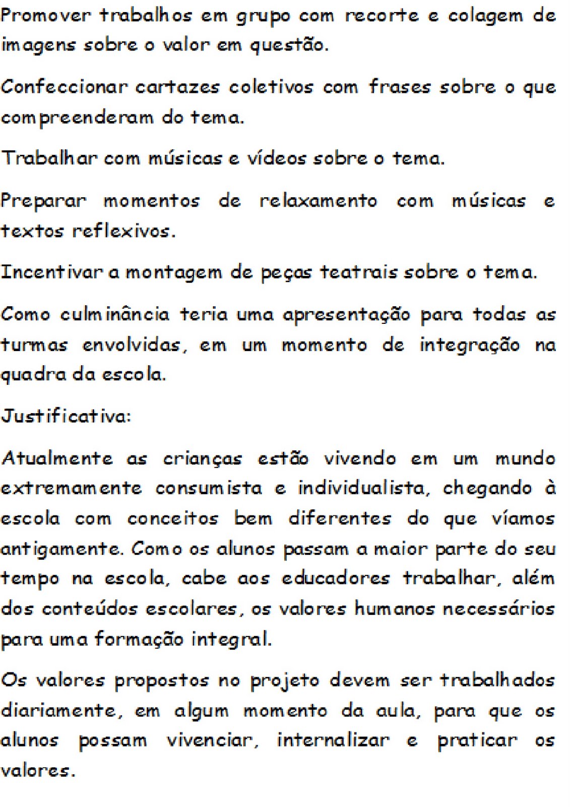 Textos Reflexivos Sobre Valores Humanos Com Atividades E Gabarito - BRAINCP