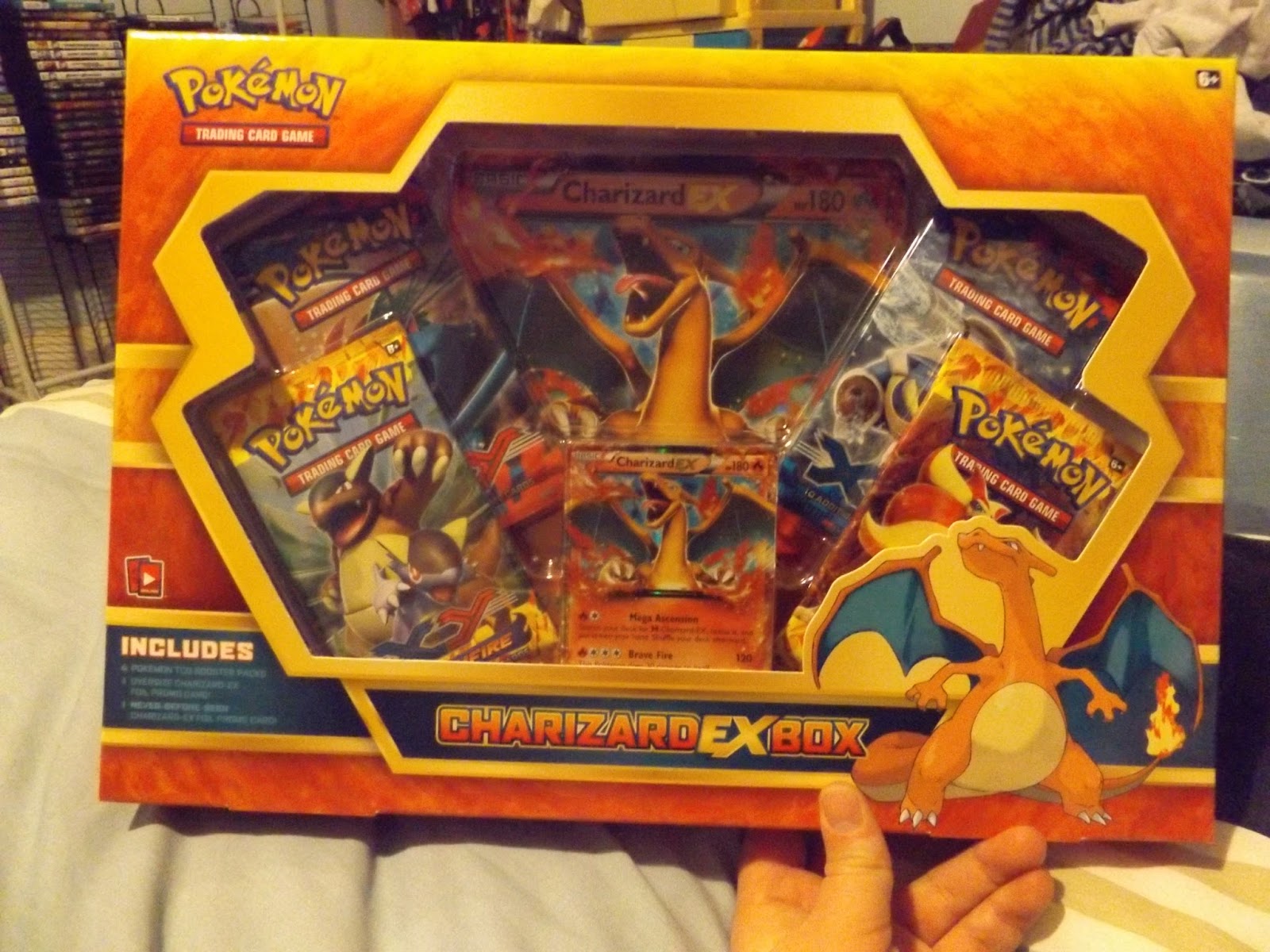 Sarah's Geeky Adventures Charizard EX Box Unboxing