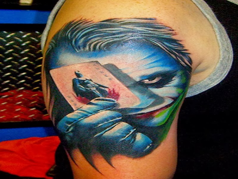 4. "The Ultimate Collection of Joker Tattoos for Fans" - wide 7
