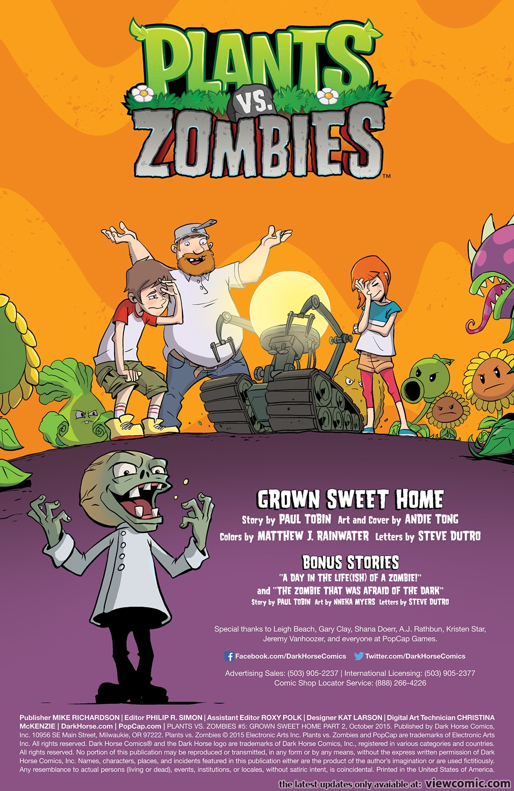 Grown Sweet Home #3 (Plants vs. Zombies #3) (Library Binding)