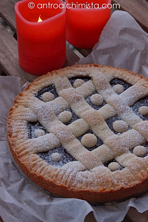 Crostata con Composta di Mele Cotogne e Cacao