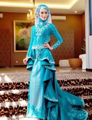 20 Desain Model Baju Muslim Kebaya Modern Terbaik 