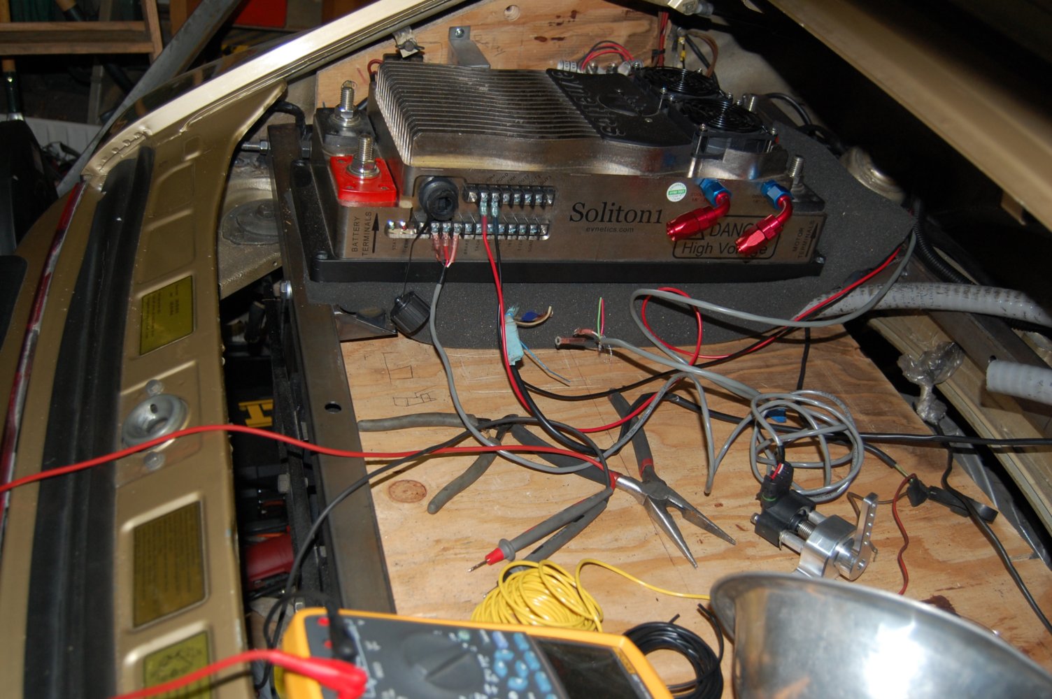Electric Porsche: 12 Volt Wiring
