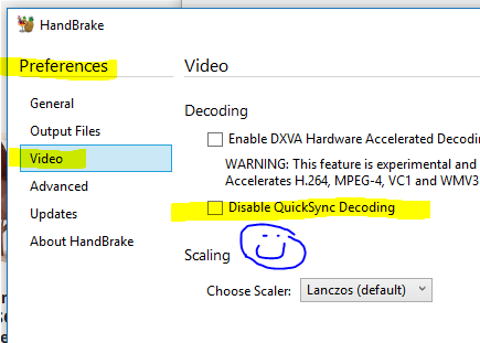 Zen Exp: How to Enable Intel QuickSync in Handbrake
