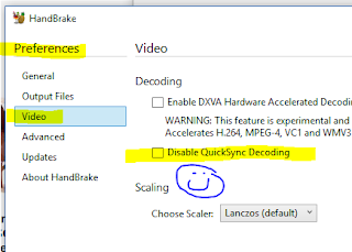 Zen Exp: How to Enable Intel QuickSync in Handbrake