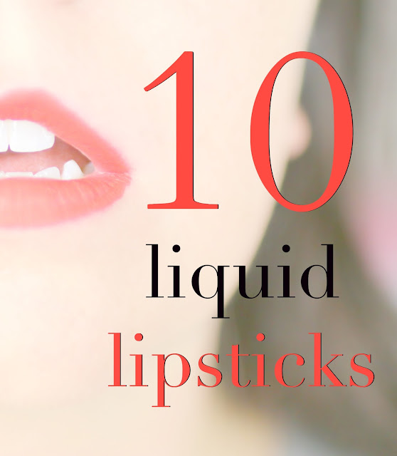 liquid lipsticks