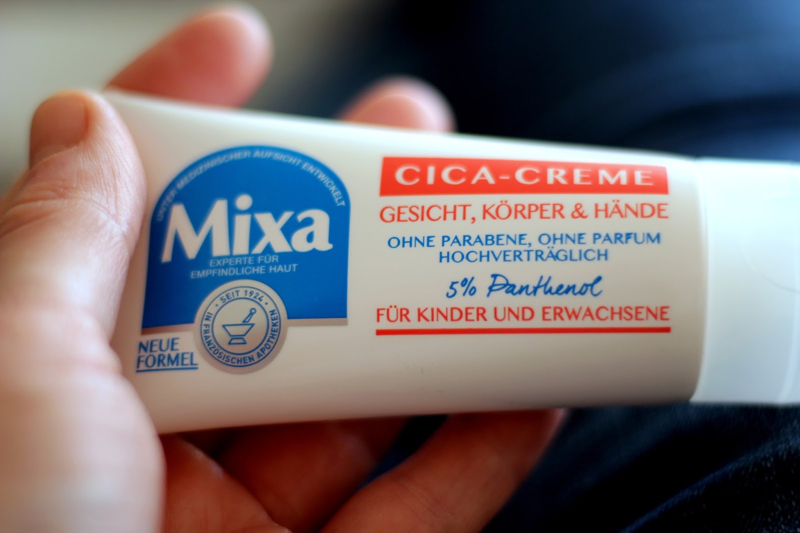 Immer mit dabei: Mixa Cica-Creme - die kleine Apotheke | Apfelbäckchen ...