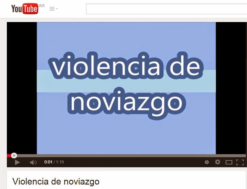  Violencia en el noviazgo