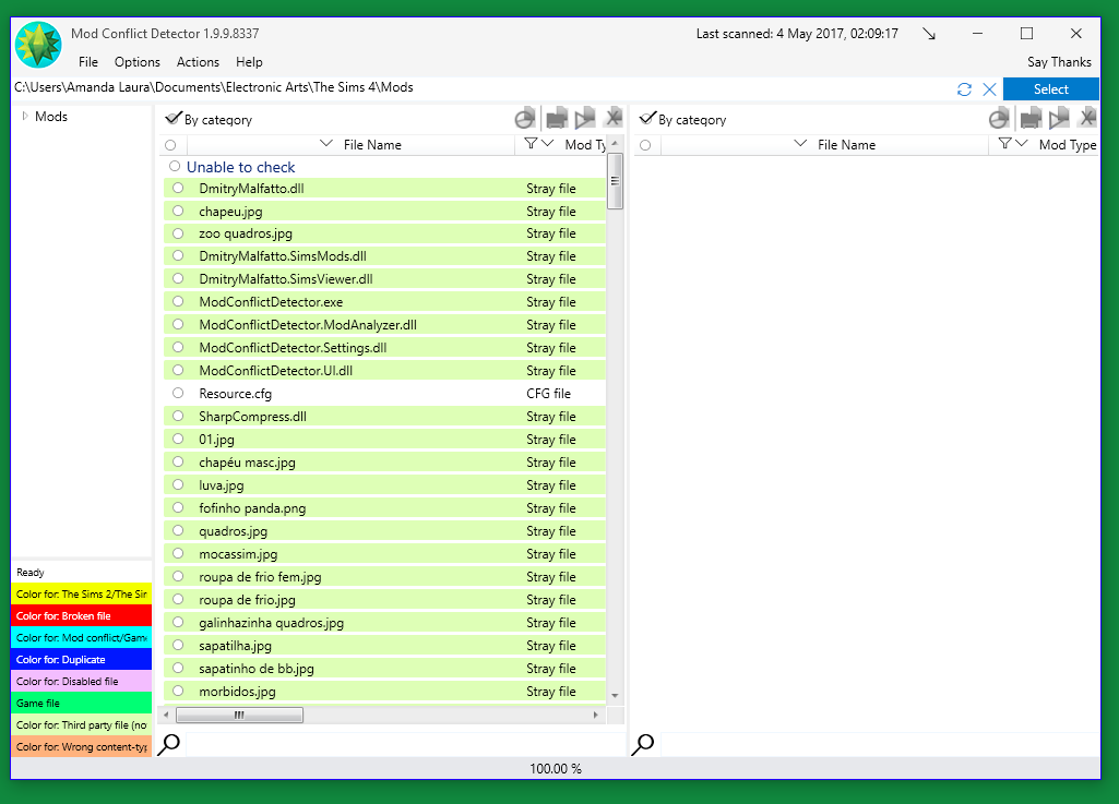 Sims 4 mod conflict detector for mac limfasecure