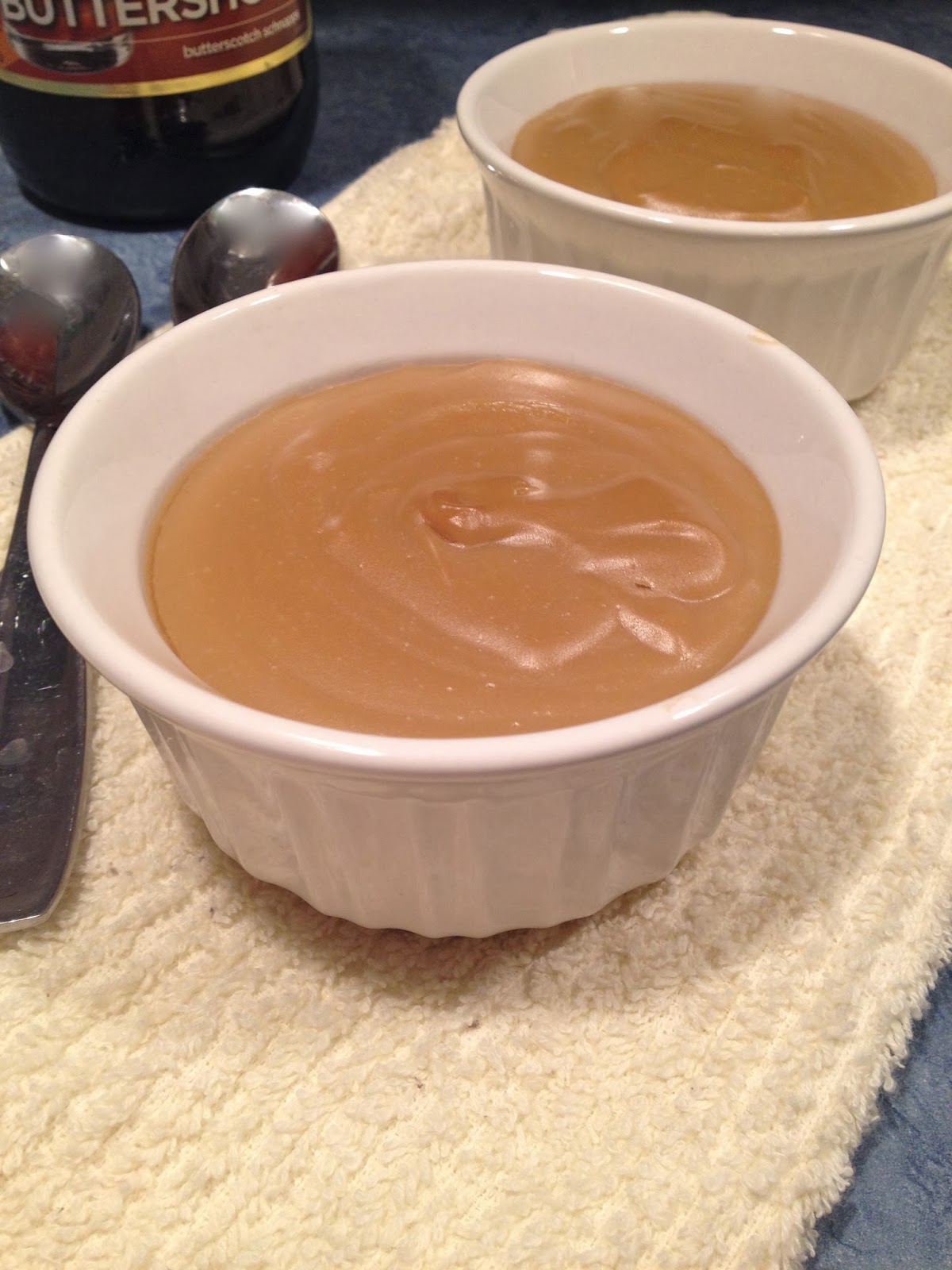 Butterscotch Pudding (Made with Schnapps!)