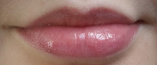 Burt's Bees Lip Gloss in Spring Splendor lip swatch