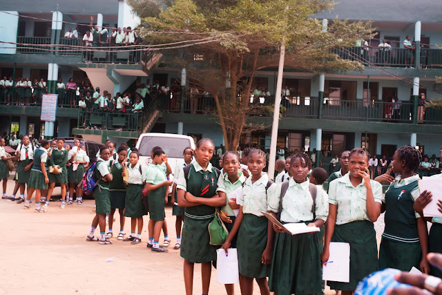 Photos from my visit to Command Day Secondary School, Ikeja
