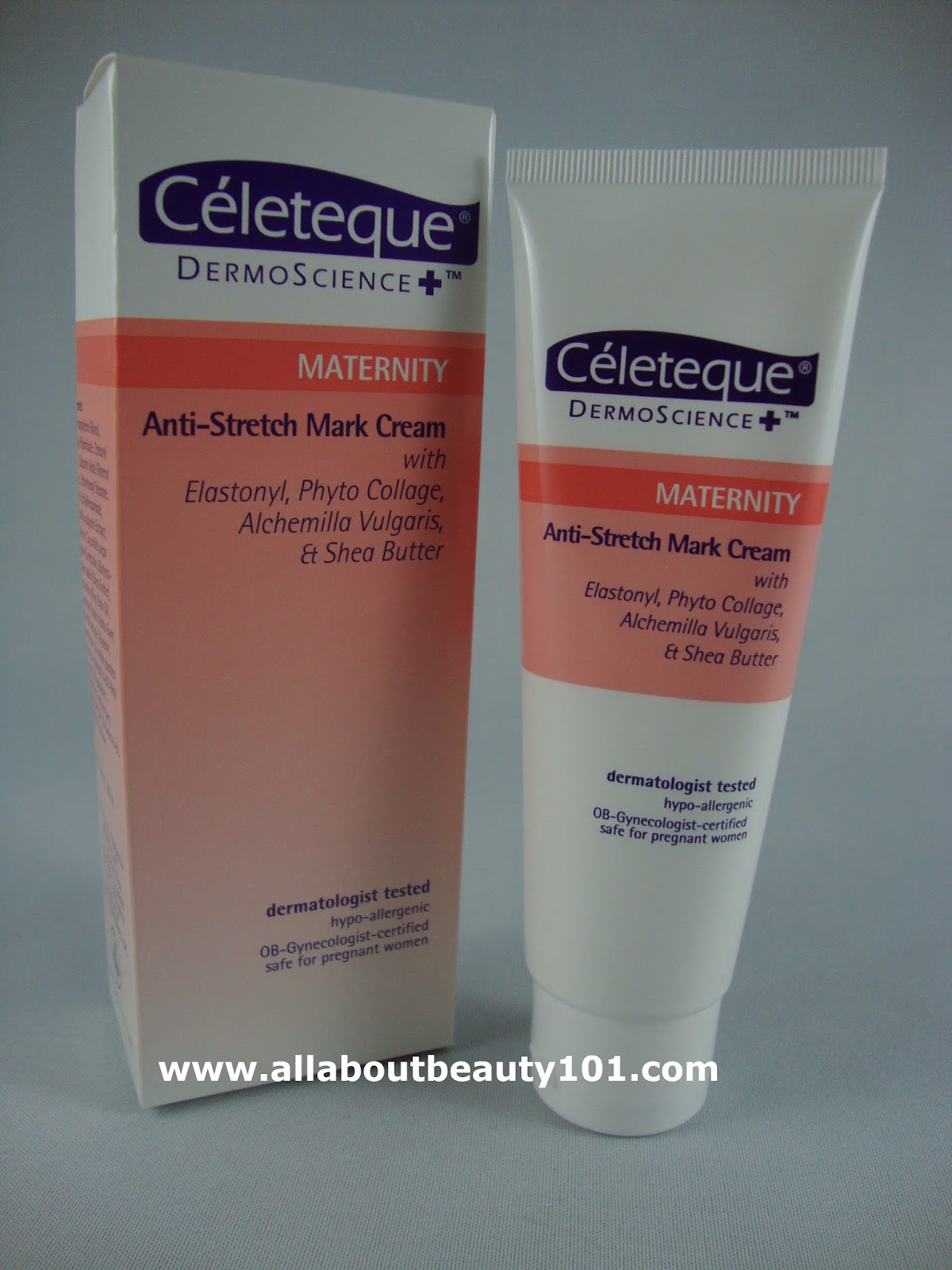 Celeteque Maternity AntiStretch Mark Cream All About Beauty 101