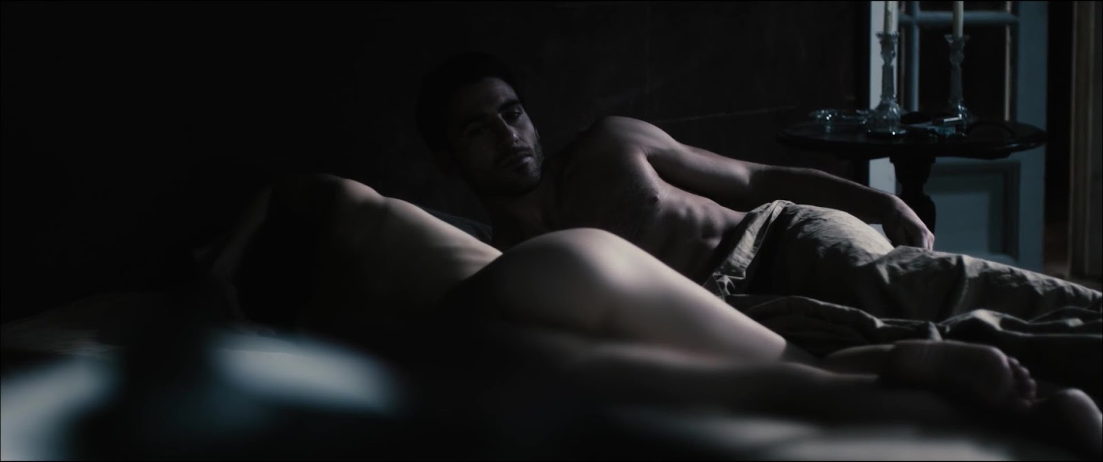 Miguel Ángel Silvestre nude in Dark Impulse.