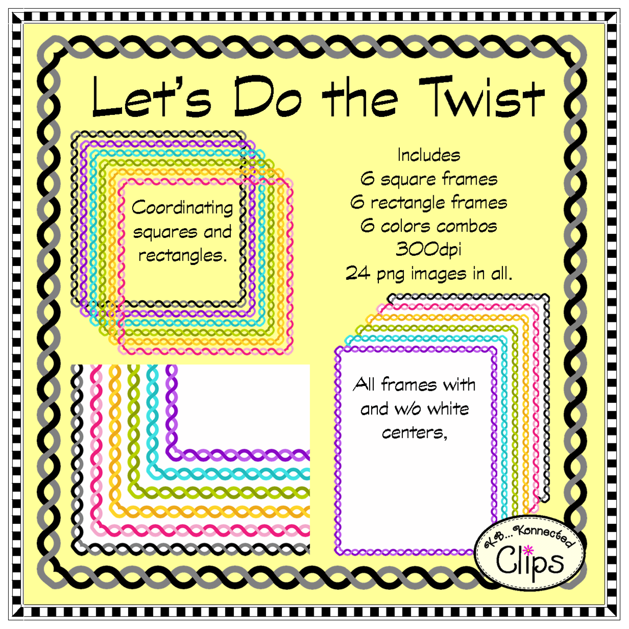 http://www.teacherspayteachers.com/Product/Lets-Do-the-Twist-Frame-Collection-1254407