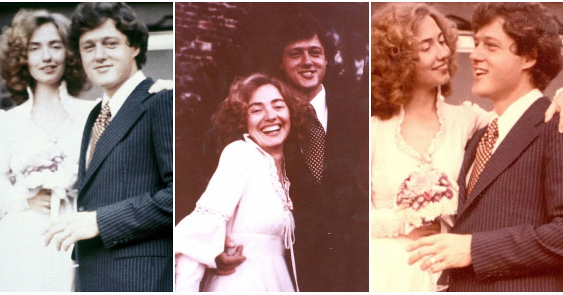 Candid Vintage Photographs From Bill And Hillary Clinton S Wedding