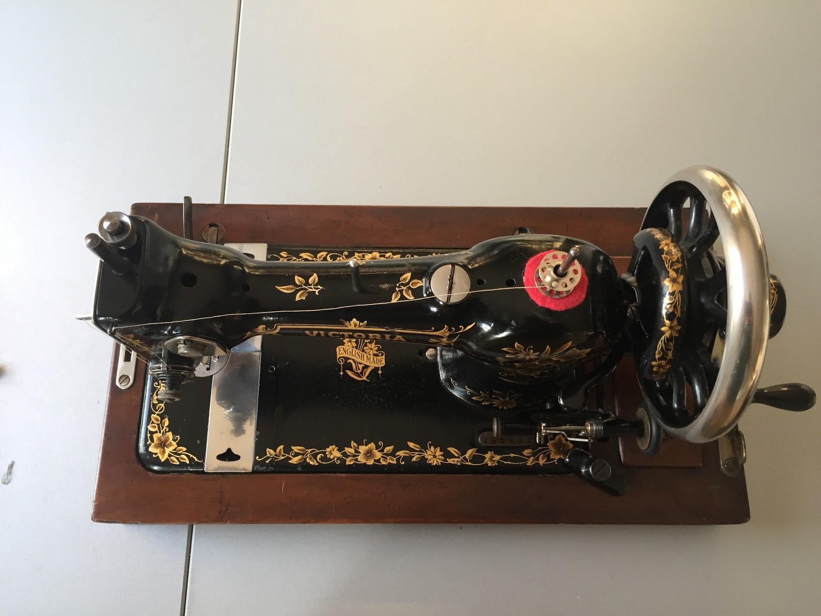 Oil and Thread Sewing Machine Surprise!