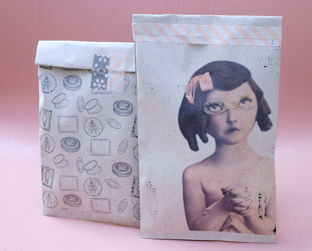 imprimer sur pochette papier kraft