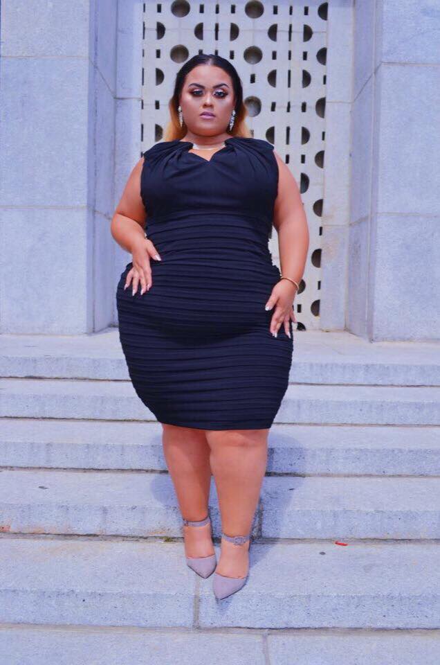 plus size black barbie