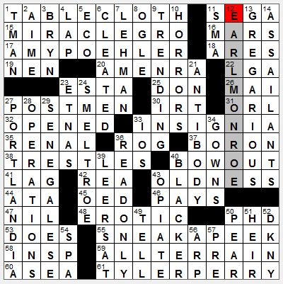 Rex Parker Does The Nyt Crossword Puzzle Fri 6 21 13