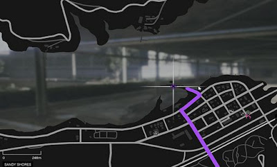 Golden Revolver, GTA 5 Online, Location Map, Sandy Shores