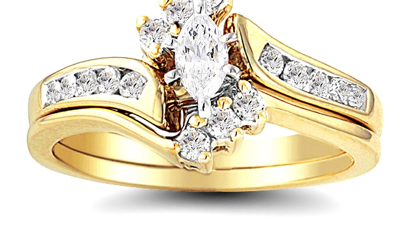 Marquise Diamond Rings Yellow Gold Yellow Choices