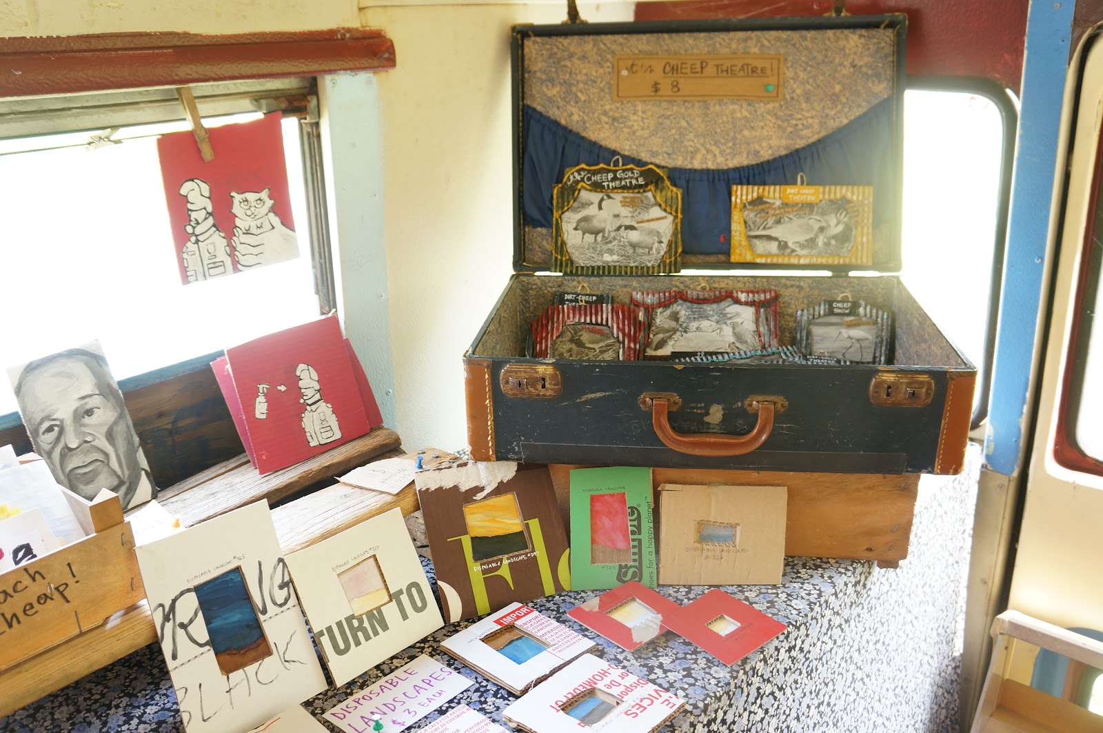 meriwinkle Bread and Puppet's Cheap Art Bus