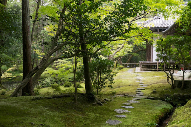 Saihoji (Moss-temple) . Saihoji Kyoto Kokedera that Steve Jobs loved.