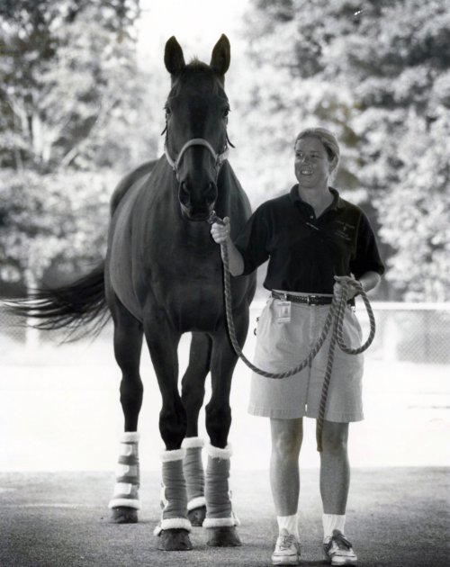 Behind the Bit Harv in the hospital, I