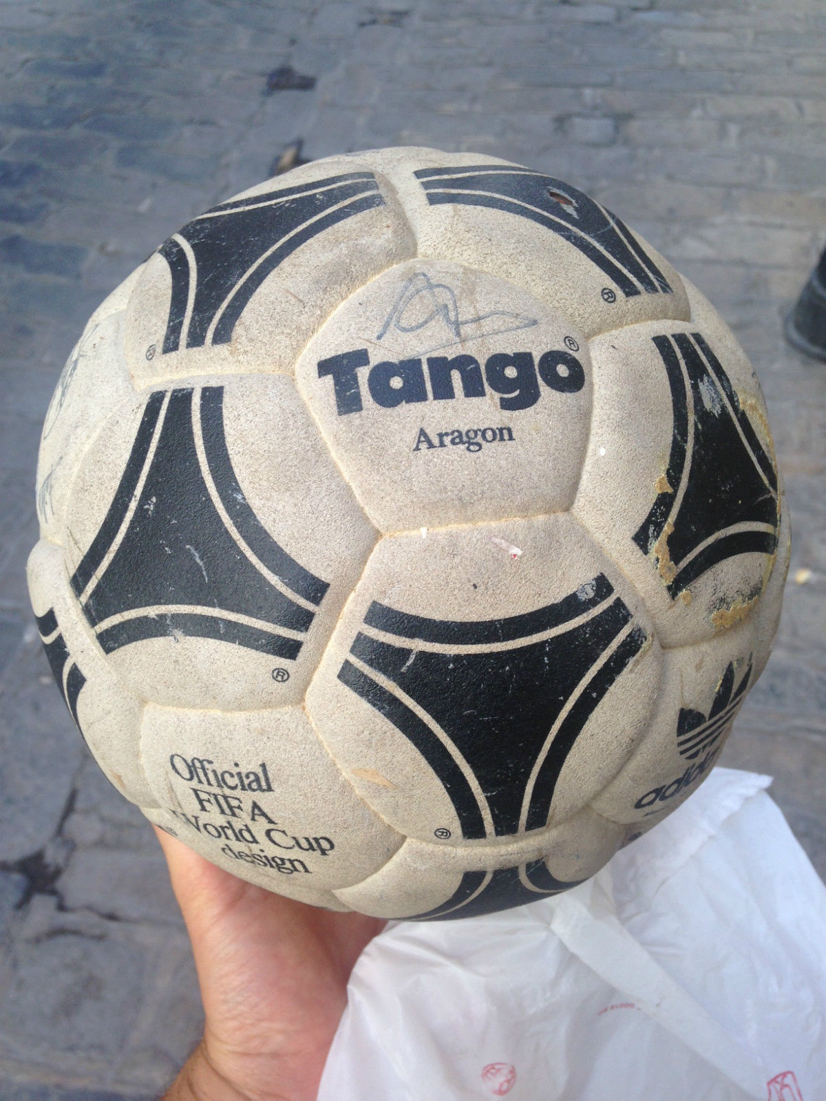 de Epoca: Balón Tango Aragón. Tango España