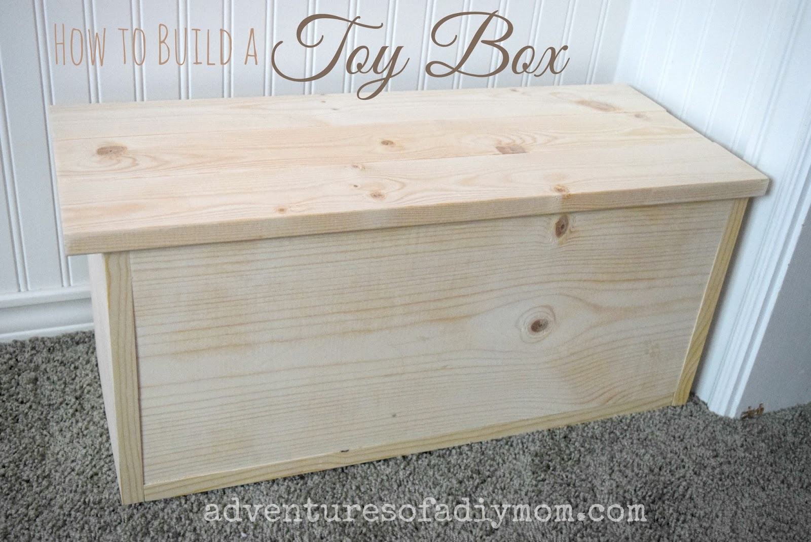 how to build a toy chest