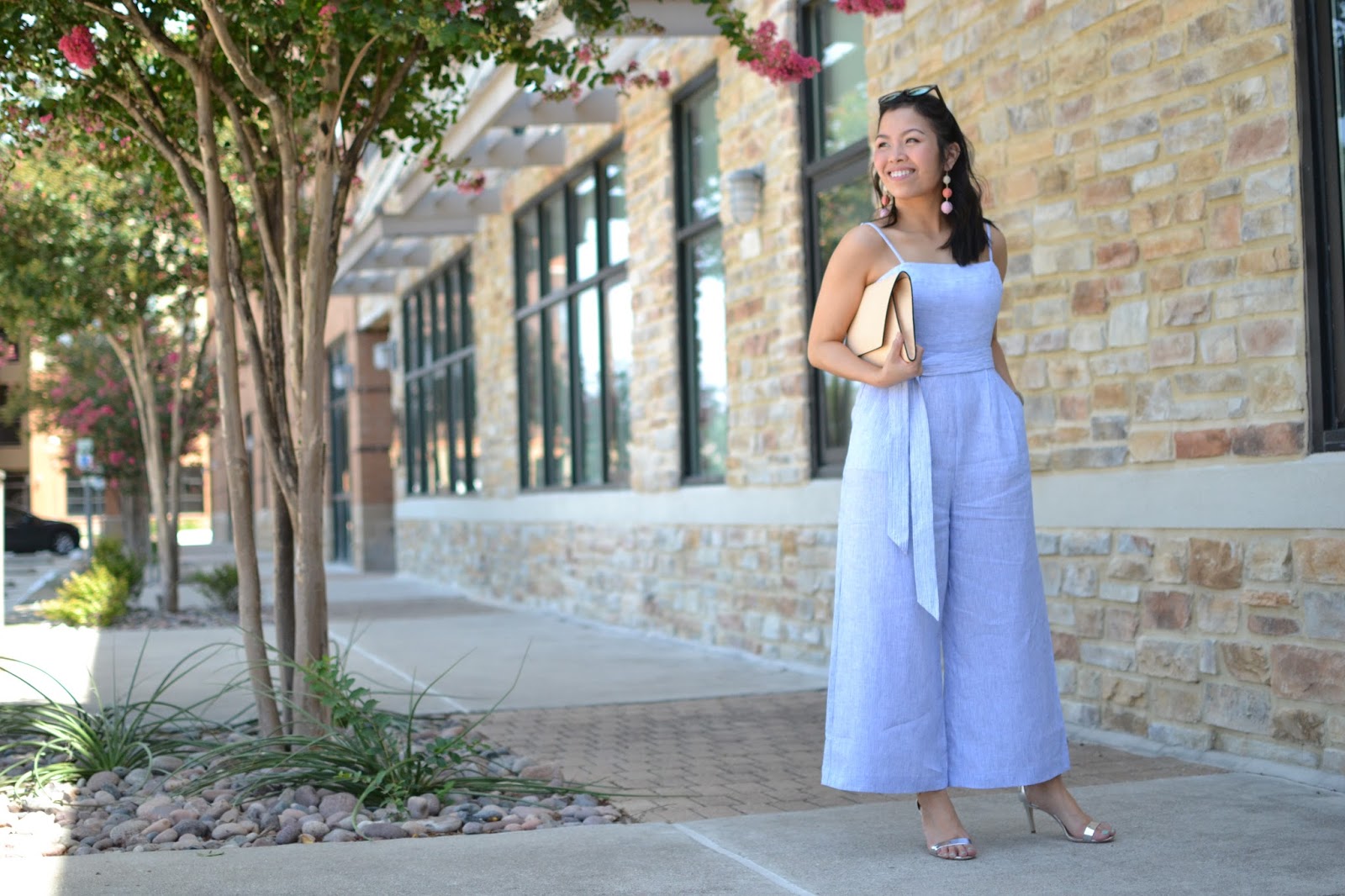 j crew silver jumpsuit