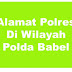  Alamat Lengkap Polres Di Wilayah Polda Bangka Belitung