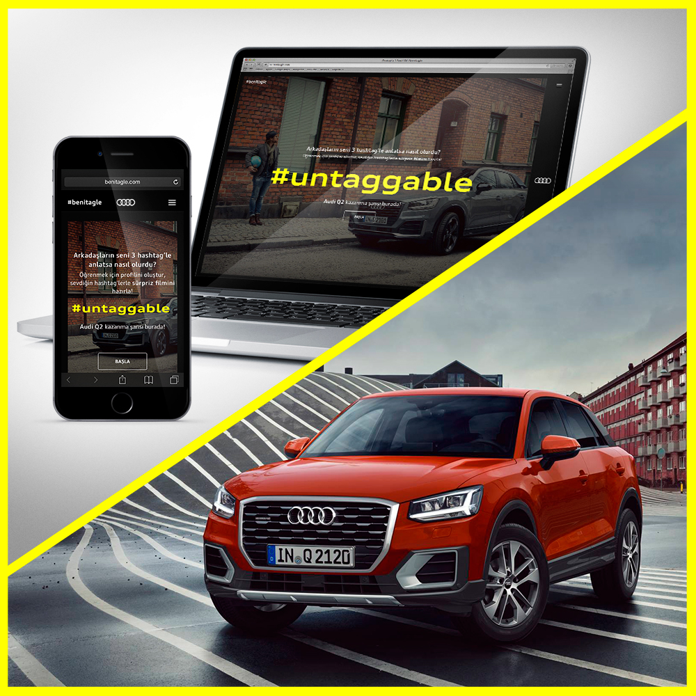 Arkadaslarini Tag Le Audi Q2 Kazan