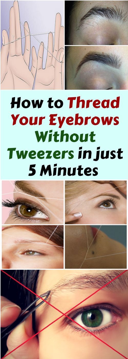 How To Thread Your Eyebrows Without Tweezers In 5 Minutes Or Less