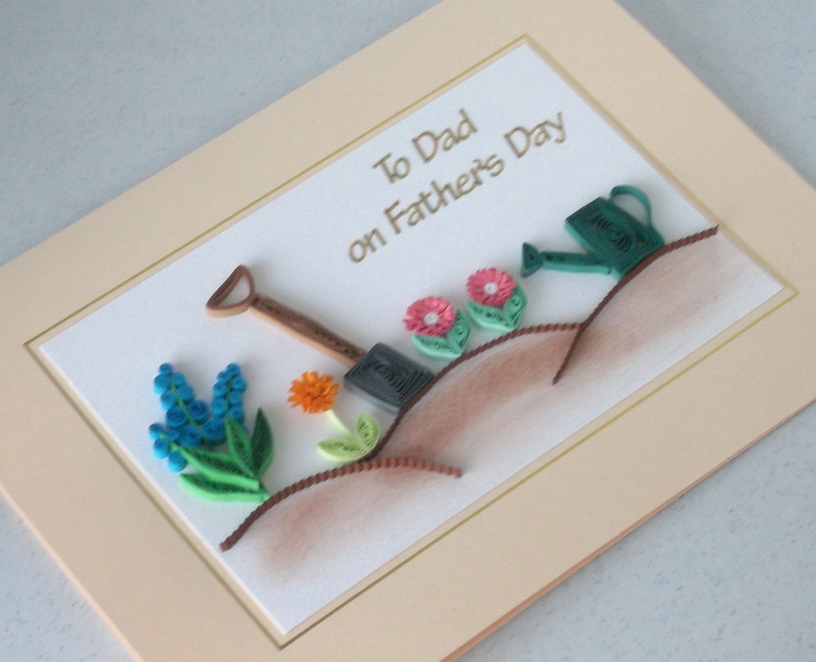 paper daisy cards paper quilling father's day cards