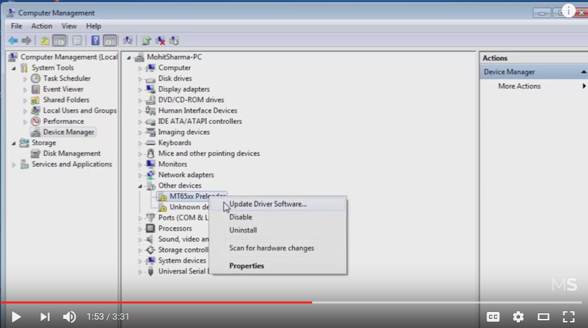 драйвера для mtk6582