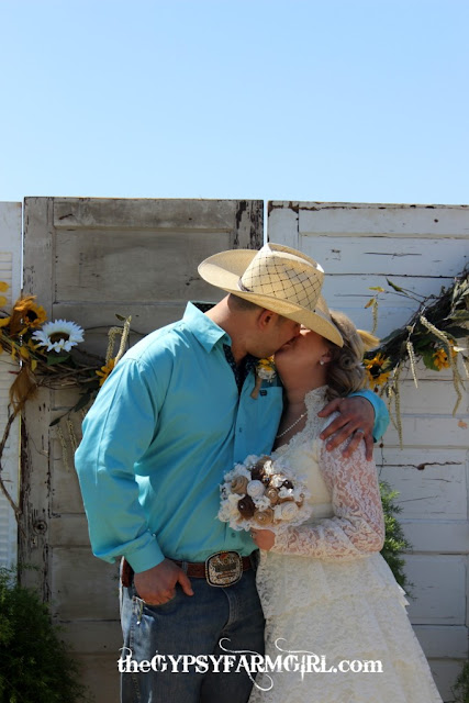 Vintage farm wedding