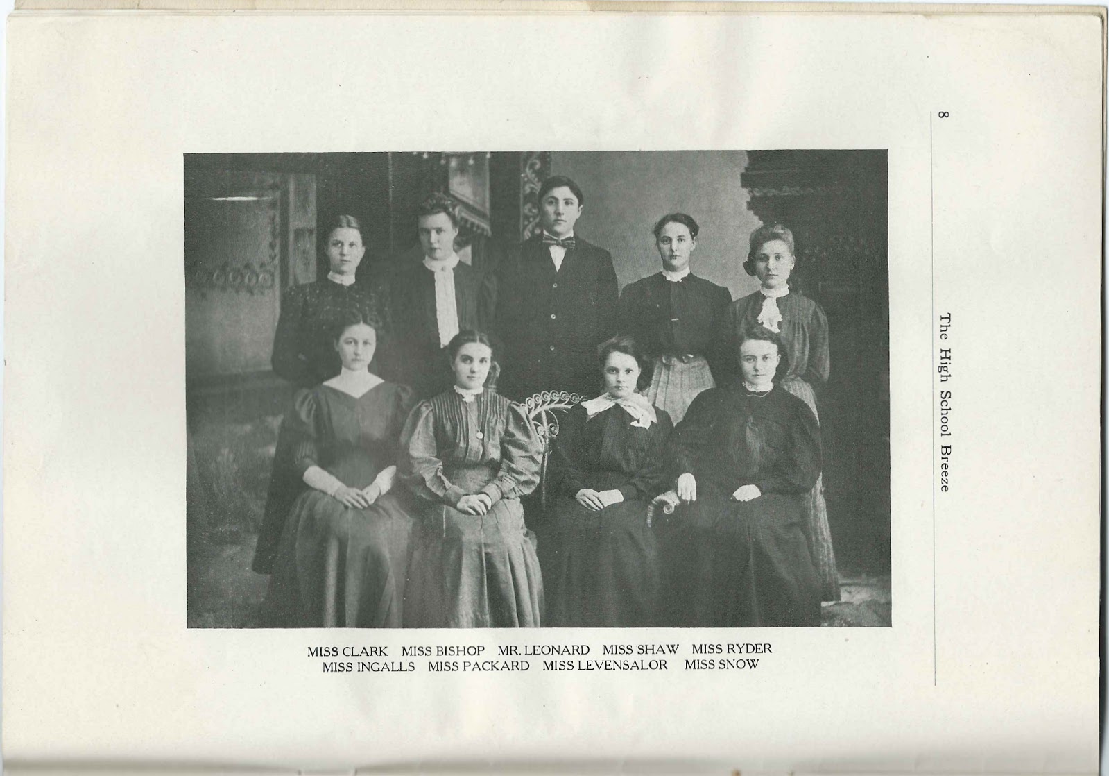 Heirlooms Reunited January 1907 Issue of "The High School Breeze" of