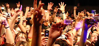Screaming audience at Columbia Halle, Berlin (Germany) April 4, 2007. Flikr Photo Credit svenwerk