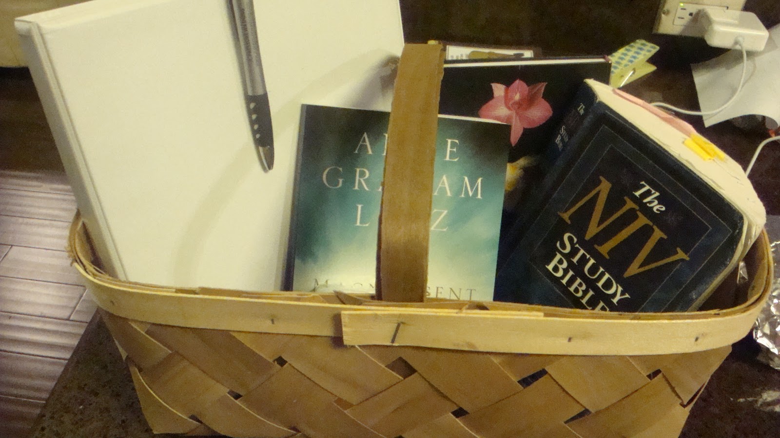 One 39 fourteen Quiet Time Basket