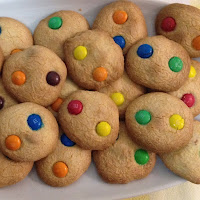  Bolachas de M&Ms
