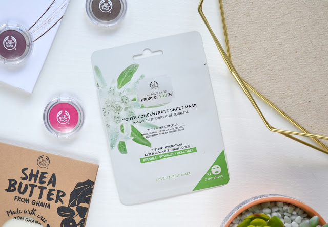 The Body Shop Drops of Youth Youth Concentrate Sheet Mask Review