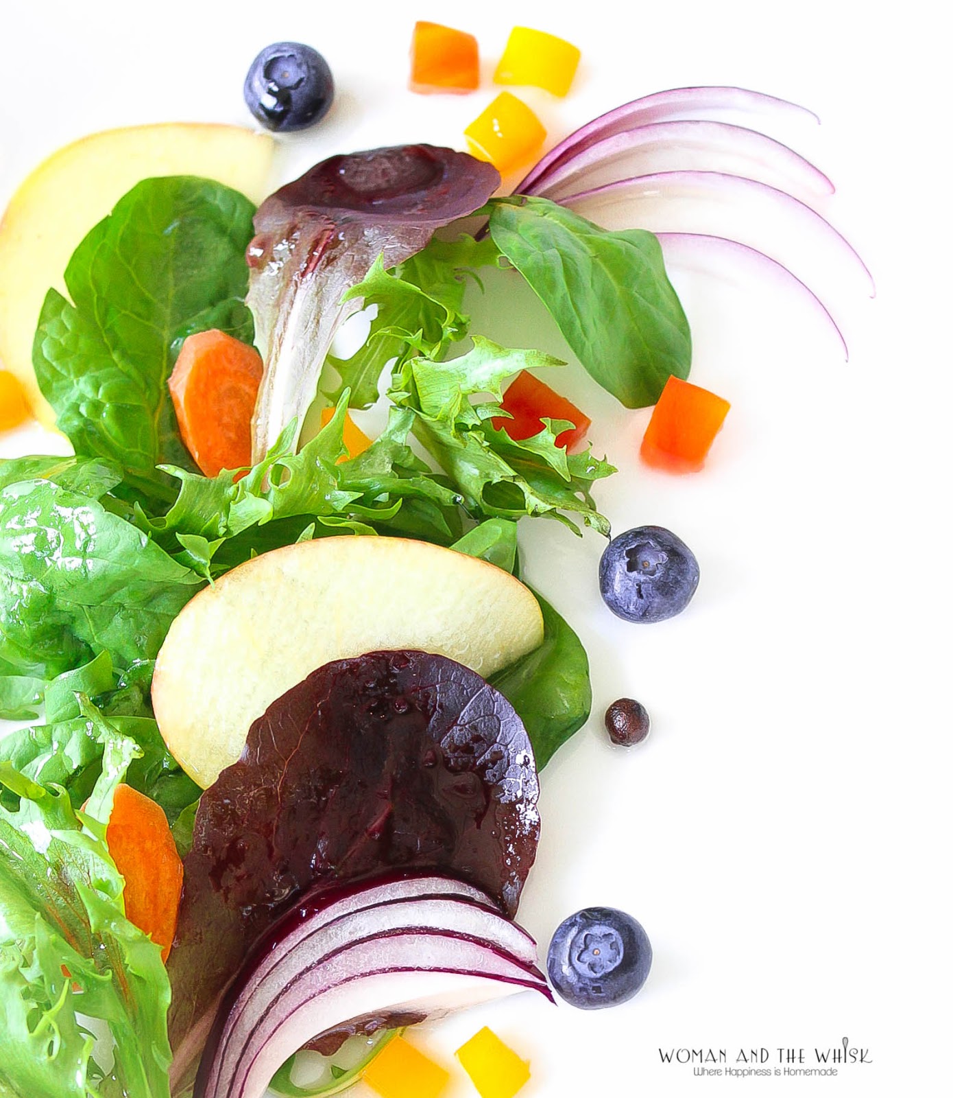 Woman and the Whisk Pickled Apple Composed Salad