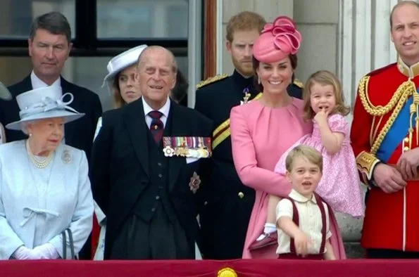 Prince William, Prince George, Princess Charlotte, Prince Harry