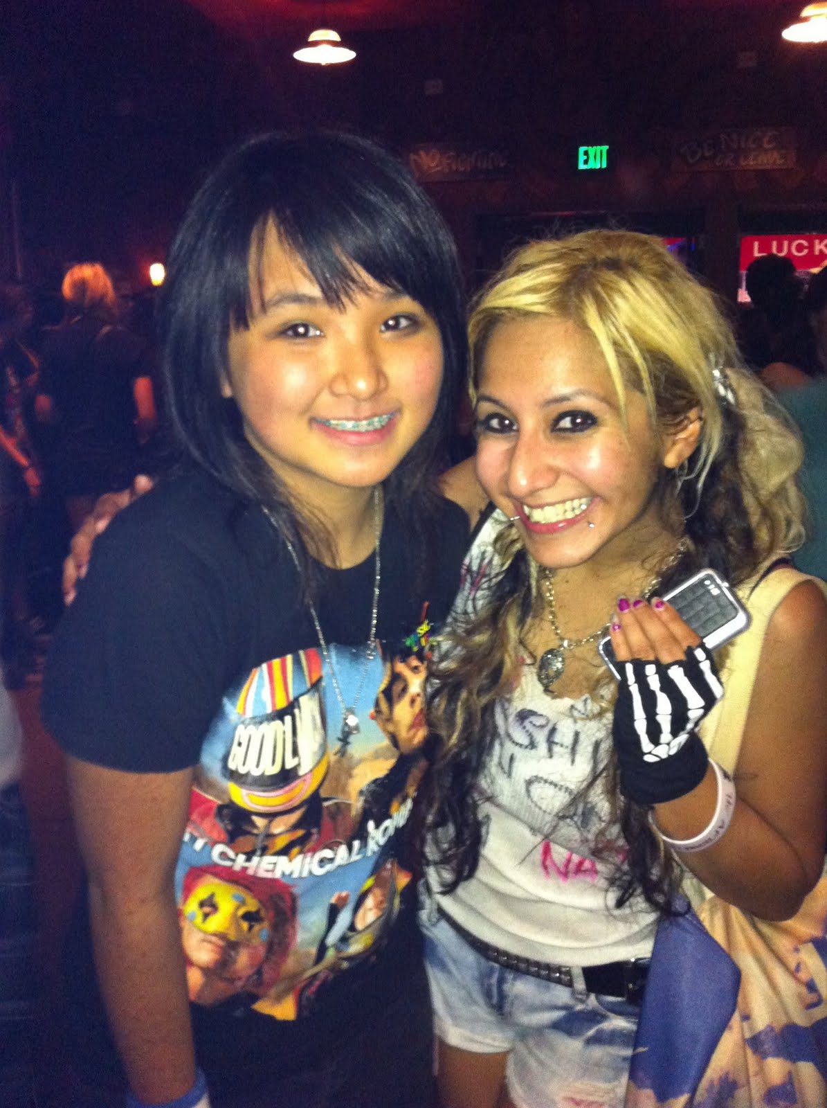 Rowena & Daniel Robinh goes to My Chemical Romance Concert 5/20/11